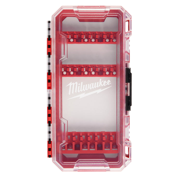 Organisateur médium pour embouts Packout avec couvercle transparent Milwaukee - Quincaillerie G.H. Berger