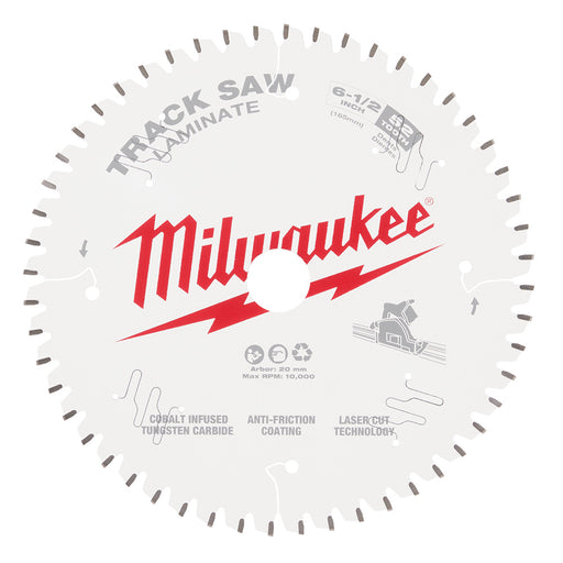 Lame à bois finition pour scie plongeante (6-1/2" - 52 dents) Milwaukee - Quincaillerie G.H. Berger