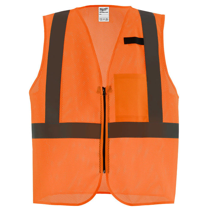 Veste de sécurité à haute visibilité en maille Milwaukee