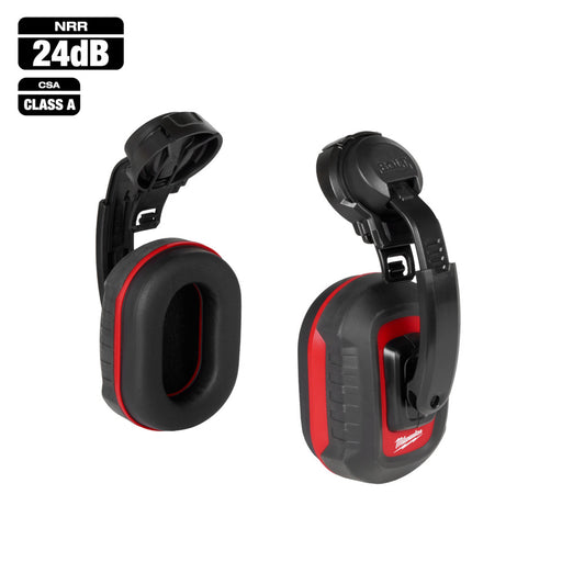 Coquilles Bolt 24 dB pour casque de sécurité Milwaukee - Quincaillerie G.H. Berger