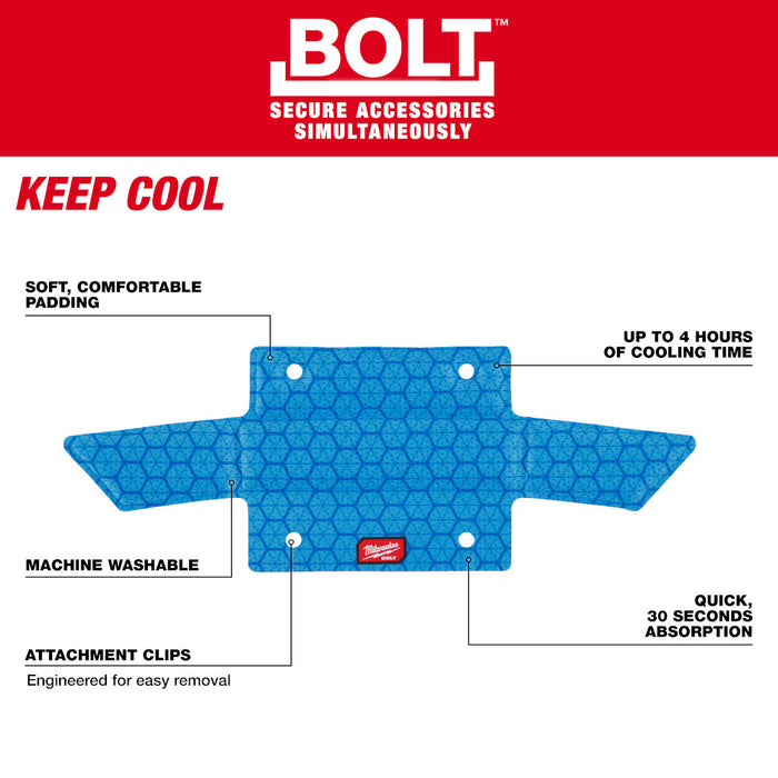Bande refroidissante pour casque Bolt Milwaukee - Quincaillerie G.H. Berger