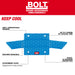 Bande refroidissante pour casque Bolt Milwaukee - Quincaillerie G.H. Berger