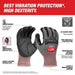 Gants en nitrile antivibrations de niveau 4 - Quincaillerie G.H. Berger