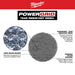 Disque de ponçage en filet 3" grain 220 - Paquet de 12 Milwaukee - Quincaillerie G.H. Berger