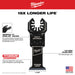 Ensemble de 6 lames pour outil oscillant Milwaukee - Quincaillerie G.H. Berger