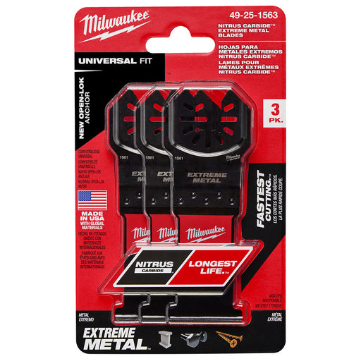 Lame à métaux NITRUS CARBIDE 1-3/8" - Paquet de 3 Milwaukee - Quincaillerie G.H. Berger