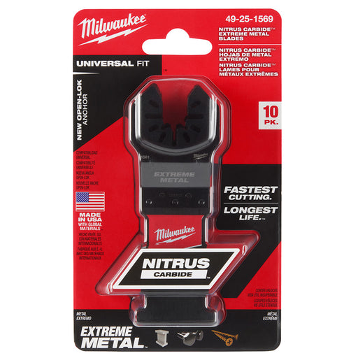 Lame à métaux NITRUS CARBIDE 1-3/8" - Paquet de 10 Milwaukee - Quincaillerie G.H. Berger