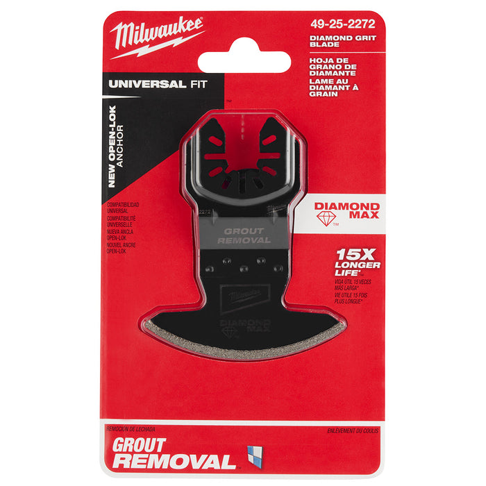 Lame à coulis pour outil oscillant DIAMOND MAX Milwaukee - Quincaillerie G.H. Berger