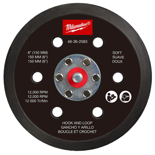 Tampon de remplacement pour ponceuse orbitale 6" 49-36-2583 - Milwaukee - Quincaillerie G.H. Berger