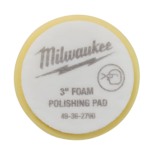 Tampon de polissage en mousse jaune de 3" Milwaukee - Quincaillerie G.H. Berger