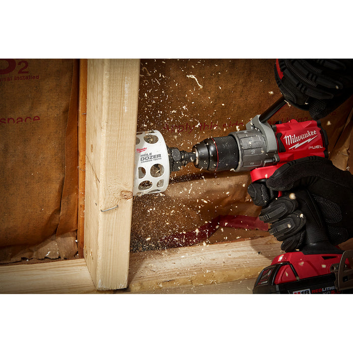 Scie emporte-pièce HOLE DOZER™ 2-3/4" avec dents en carbure Milwaukee - Quincaillerie G.H. Berger