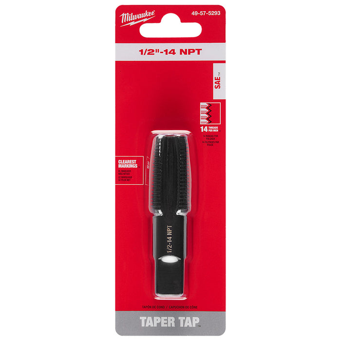 Taraud ébaucheur 1/2" X 14NPT Milwaukee - Quincaillerie G.H. Berger