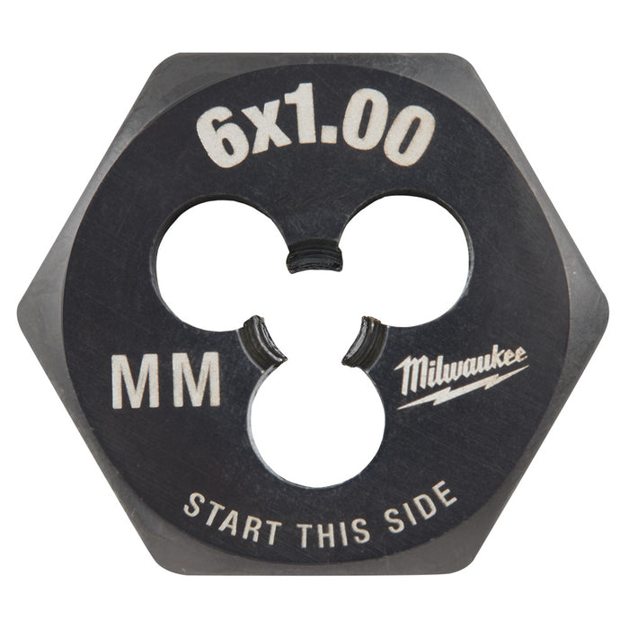 Filière hexagonale de 1" - M6 X 1.00 Milwaukee - Quincaillerie G.H. Berger