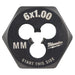 Filière hexagonale de 1" - M6 X 1.00 Milwaukee - Quincaillerie G.H. Berger