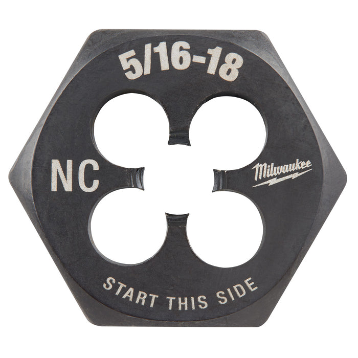 Filière hexagonale de 1" - 5/16" X 18NC Milwaukee - Quincaillerie G.H. Berger