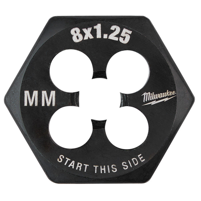 Filière hexagonale de 1" - M8 X 1.25 Milwaukee - Quincaillerie G.H. Berger
