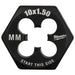 Filière hexagonale de 1" - M10 X 1.50 Milwaukee - Quincaillerie G.H. Berger