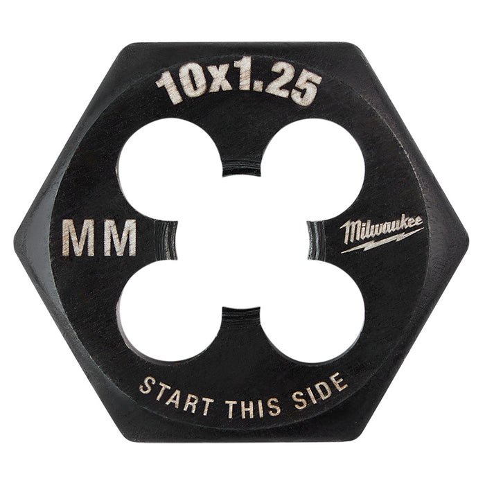 Filière hexagonale de 1" - M10 X 1.25 Milwaukee - Quincaillerie G.H. Berger
