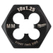 Filière hexagonale de 1" - M10 X 1.25 Milwaukee - Quincaillerie G.H. Berger