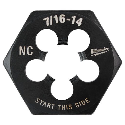 Filière hexagonale de 1" - 7/16" X 14NC Milwaukee - Quincaillerie G.H. Berger