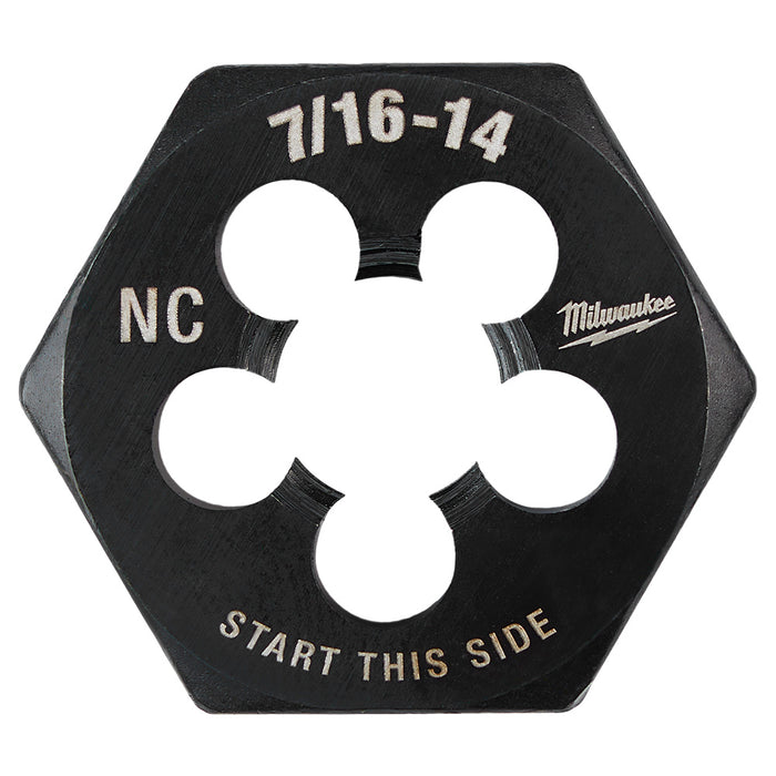 Filière hexagonale de 1" - 7/16" X 14NC Milwaukee - Quincaillerie G.H. Berger