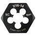 Filière hexagonale de 1" - 7/16" X 14NC Milwaukee - Quincaillerie G.H. Berger
