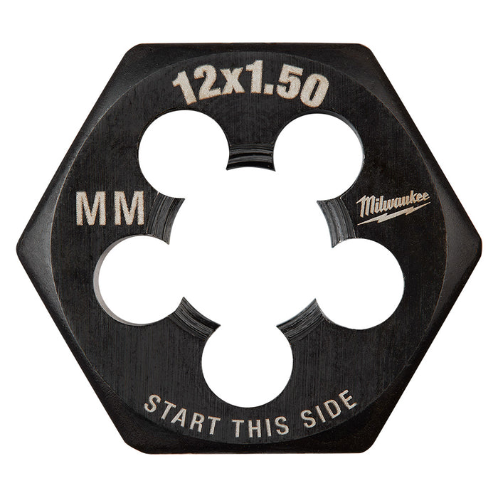 Filière hexagonale de 1" - M12 X 1.50 Milwaukee - Quincaillerie G.H. Berger