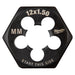 Filière hexagonale de 1" - M12 X 1.50 Milwaukee - Quincaillerie G.H. Berger