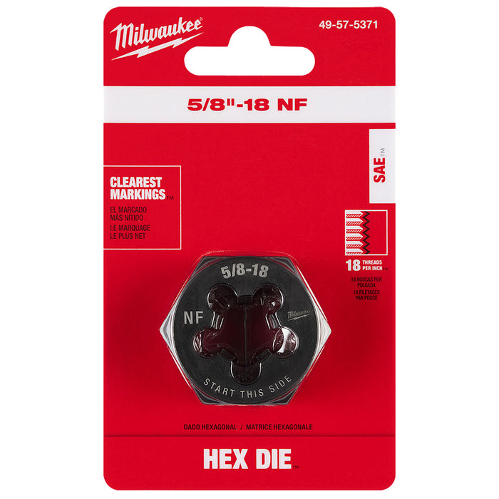 Filière hexagonale de 1-7/16" - 5/8" X 18NF Milwaukee - Quincaillerie G.H. Berger