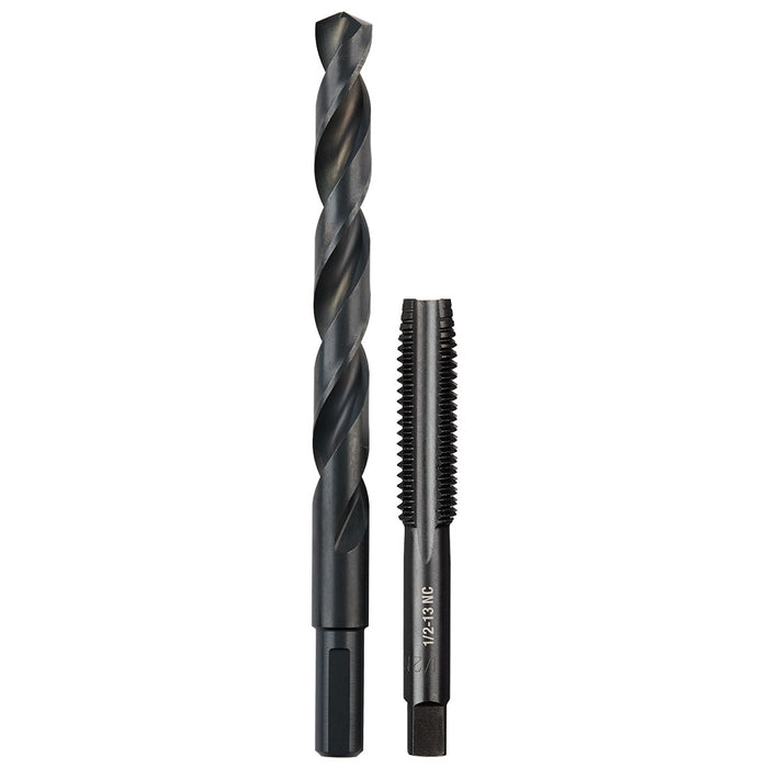Ensemble de taraud 1/2"-13 et foret 27/64" Milwaukee - Quincaillerie G.H. Berger