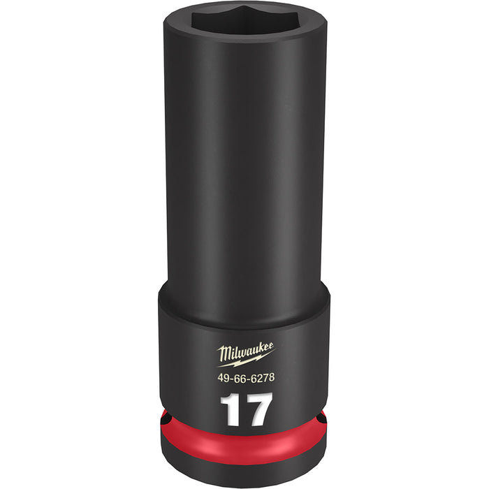 Douille à chocs profonde (17mm, prise 1/2") à 6 pans Milwaukee - Quincaillerie G.H. Berger