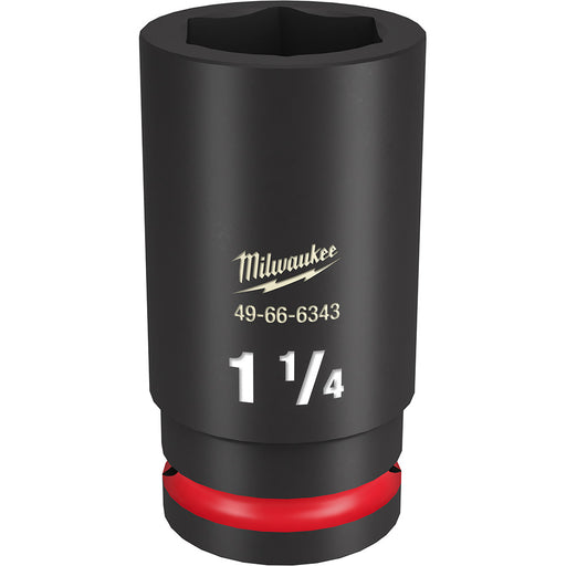 Douille à chocs longue à 6 pans (1-1/4", prise 3/4") Milwaukee - Quincaillerie G.H. Berger