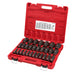 Ensemble de 29 douilles à chocs 6 pans à prise 1/2" - Métrique Milwaukee - Quincaillerie G.H. Berger