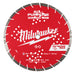 Lame au diamant Turbo segmentée 14" Milwaukee - Quincaillerie G.H. Berger