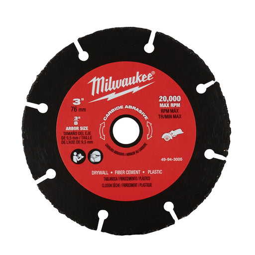 Lame abrasive au carbure 3" pour scie circulaire compacte Milwaukee - Quincaillerie G.H. Berger