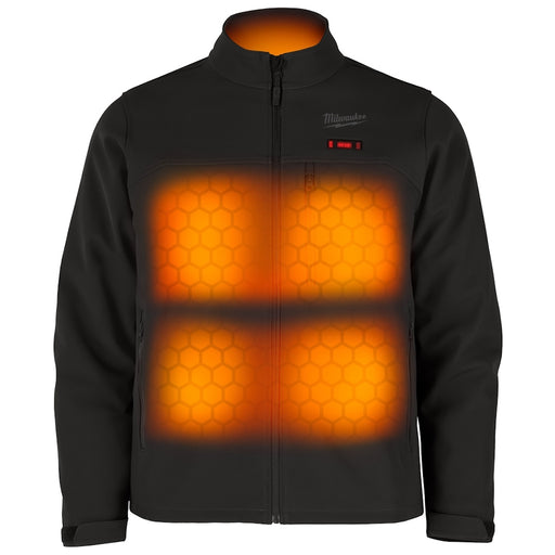 Ens.  Manteau chauffant TOUGHSHELL™ M12™ - Homme - Noir Milwaukee - Quincaillerie G.H. Berger