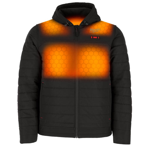 Ens.  Manteau chauffant Axis M12™ - Homme - Noir Milwaukee - Quincaillerie G.H. Berger