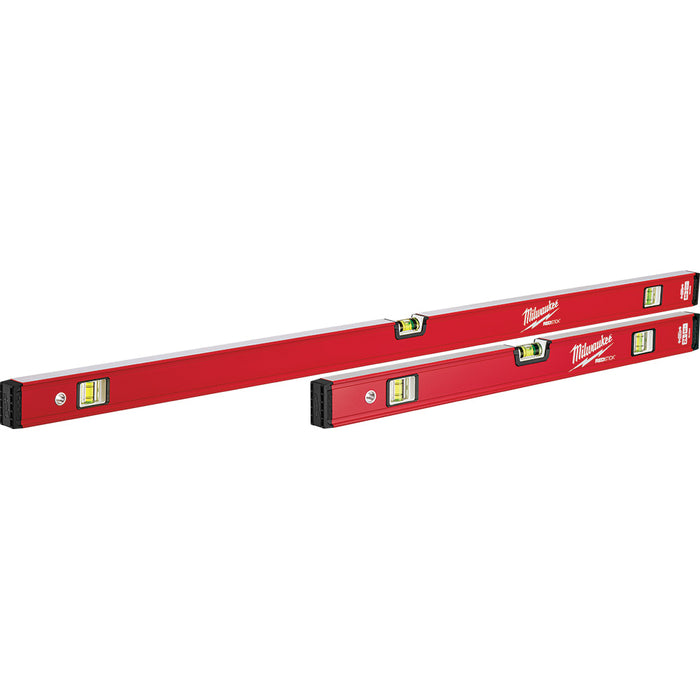 Ensemble de deux niveaux Redstick compacts 24" et 48" Milwaukee - Quincaillerie G.H. Berger