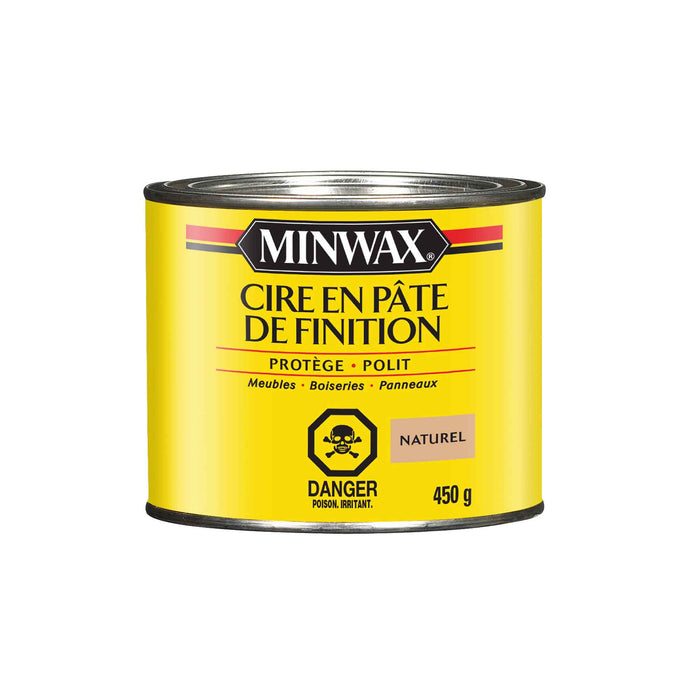 Cire à finition en pâte - Naturel - 450 g Minwax