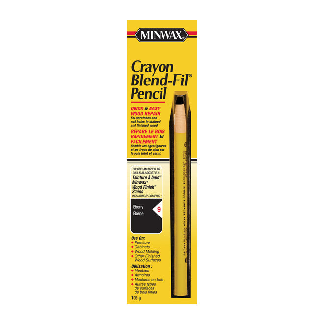 Crayon Blend-Fil à réparation pour le bois - Ébène Minwax