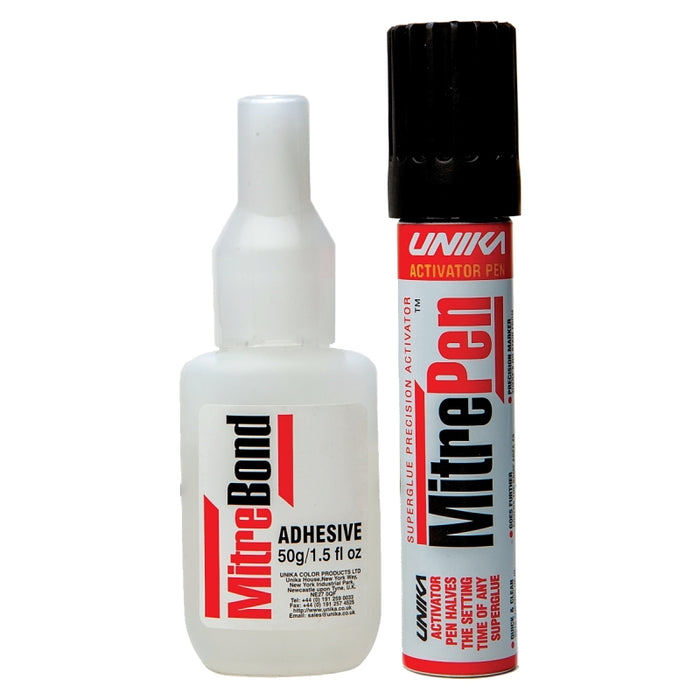 Adhésif instan. Crayon - - 50g Mitre Bond - Quincaillerie G.H. Berger