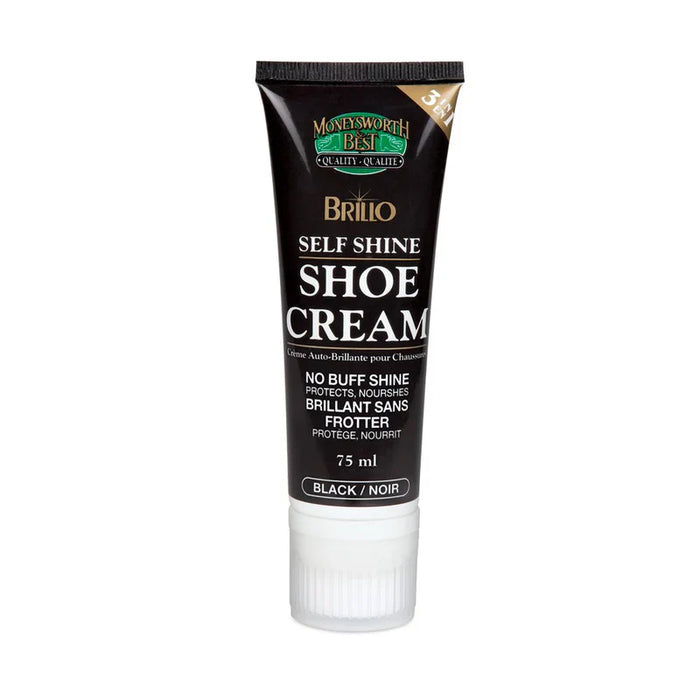 Crème à chaussure noire Brillo - 75 mL