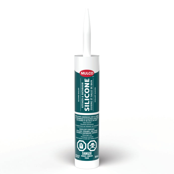 Scellant à cuisine et salle de bain - Clair - 300 mL Mulco