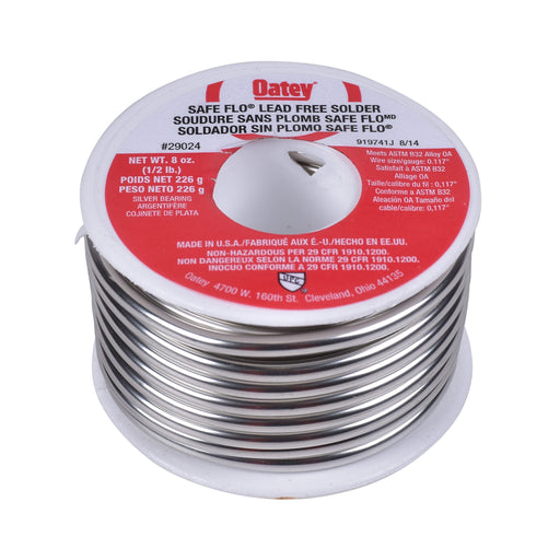 Fil à soudure argent Safe-Flo - 1/2 lb Oatey - Quincaillerie G.H. Berger