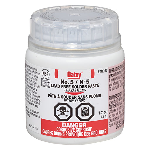 Pâte à souder #5 sans plomb - 1.7 oz Oatey - Quincaillerie G.H. Berger