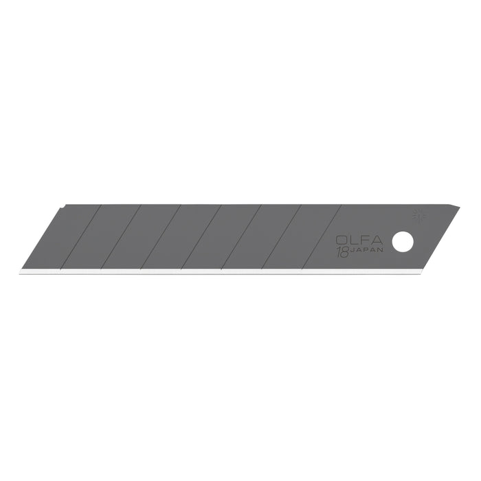Lame cassable 18mm noire (10/pqt.) - Quincaillerie G.H. Berger