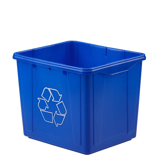 Bac de recyclage rectangulaire bleu 60 L  Orbis - Quincaillerie G.H. Berger