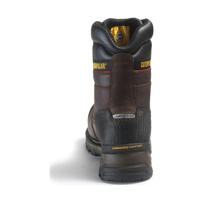 Botte de sécurité 8" CAT Excavator XL - Brun Caterpillar - Quincaillerie G.H. Berger
