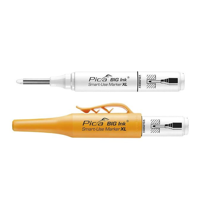 Marqueur Big Ink XL blanc - Quincaillerie G.H. Berger