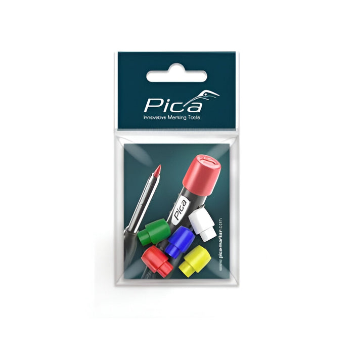 Ensemble de capuchons colorés pour crayons Pica - Quincaillerie G.H. Berger